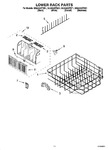 Diagram for 11 - Lower Rack Parts, Optional Parts (not Included)