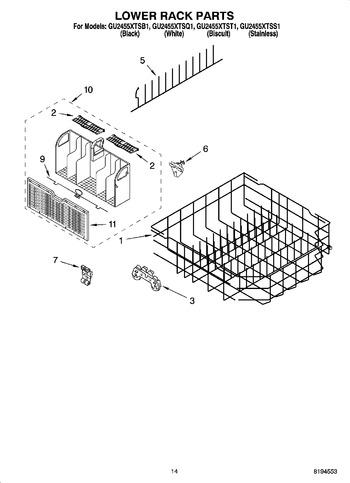 Diagram for GU2455XTSS1