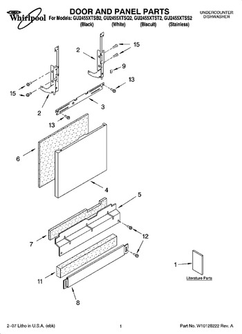 Diagram for GU2455XTSQ2