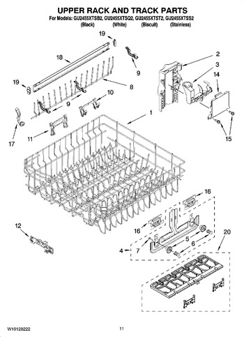 Diagram for GU2455XTST2