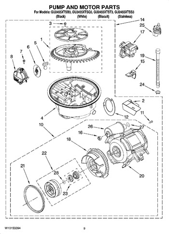 Diagram for GU2455XTSB3