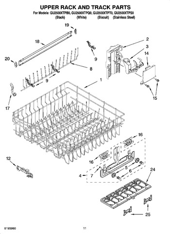 Diagram for GU2500XTPB0