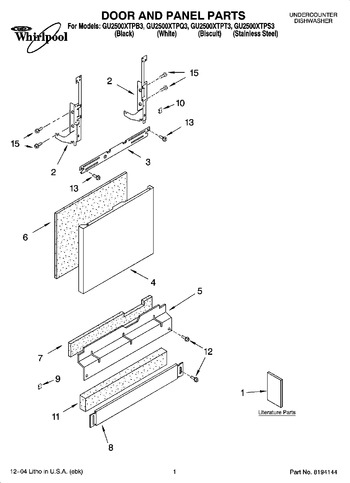 Diagram for GU2500XTPS3