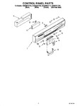 Diagram for 02 - Control Panel Parts