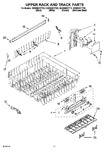 Diagram for 09 - Upper Rack And Track Parts