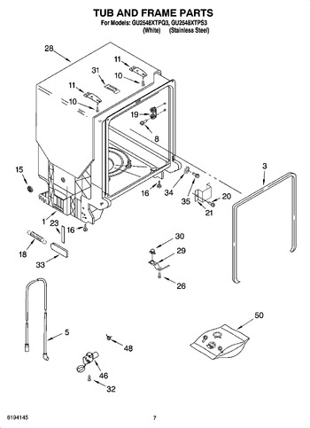 Diagram for GU2548XTPS3