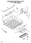 Diagram for 09 - Upper Rack And Track Parts