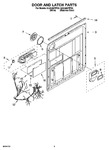 Diagram for 03 - Door And Latch Parts