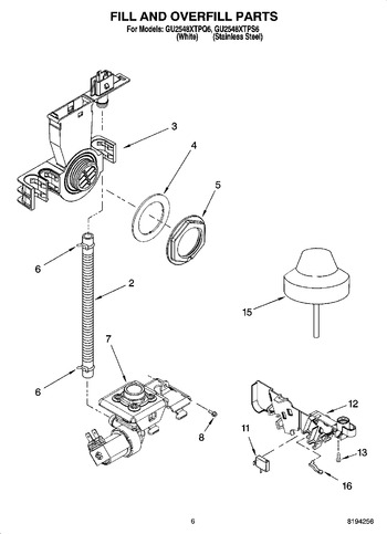 Diagram for GU2548XTPQ6