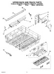 Diagram for 09 - Upper Rack And Track Parts