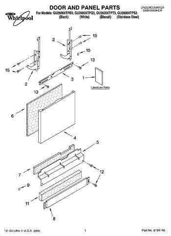 Diagram for GU2600XTPS3