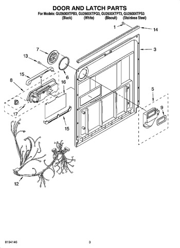 Diagram for GU2600XTPS3