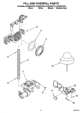 Diagram for GU2600XTPS3