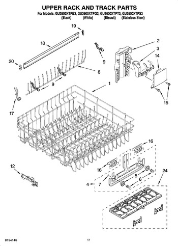 Diagram for GU2600XTPS3