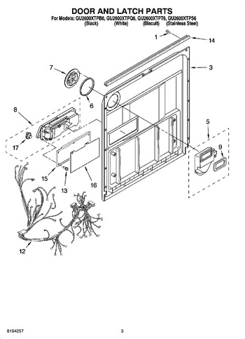 Diagram for GU2600XTPS6