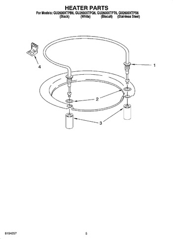 Diagram for GU2600XTPS6