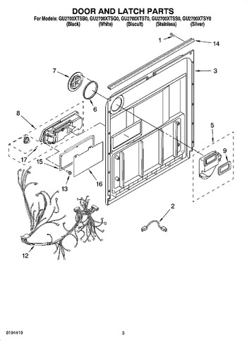 Diagram for GU2700XTSS0