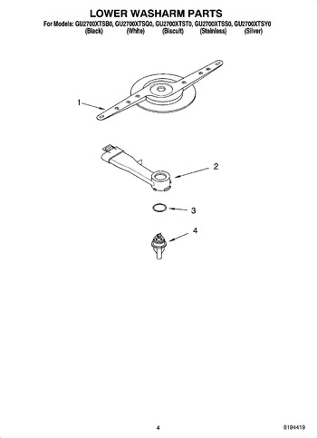 Diagram for GU2700XTSB0