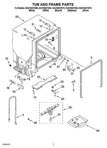 Diagram for GU2700XTSS0