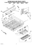 Diagram for 09 - Upper Rack And Track Parts