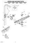 Diagram for 10 - Upper Wash And Rinse Parts