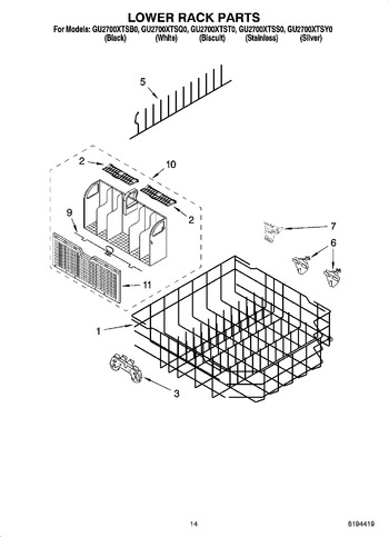 Diagram for GU2700XTSS0