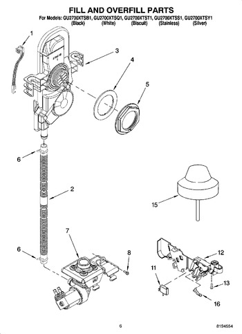 Diagram for GU2700XTSS1