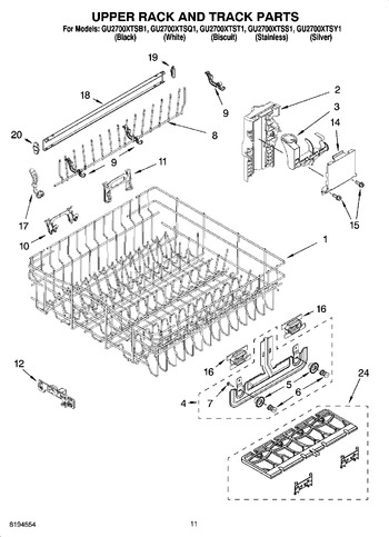 Diagram for GU2700XTSS1