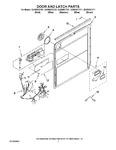 Diagram for 03 - Door And Latch Parts