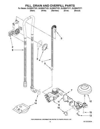 Diagram for GU2800XTVS1