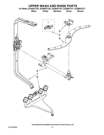 Diagram for GU2800XTVT1