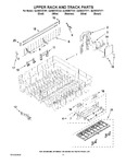 Diagram for 09 - Upper Rack And Track Parts