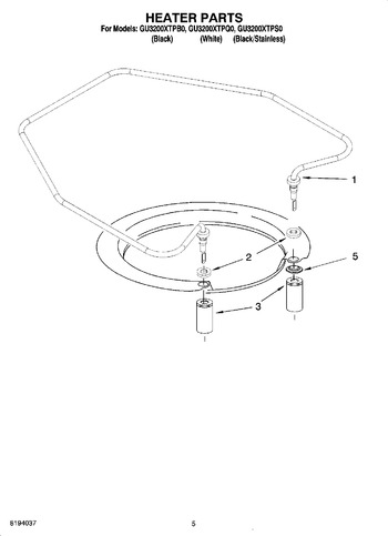 Diagram for GU3200XTPB0