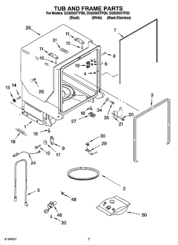 Diagram for GU3200XTPB0