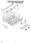 Diagram for 09 - Upper Rack And Track Parts