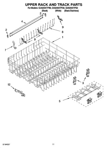 Diagram for GU3200XTPS0