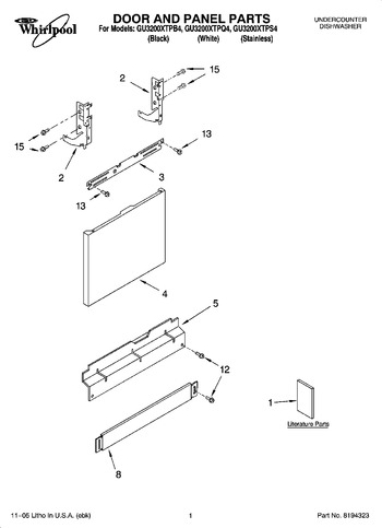 Diagram for GU3200XTPS4