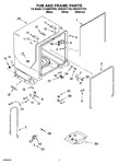 Diagram for 07 - Tub And Frame Parts