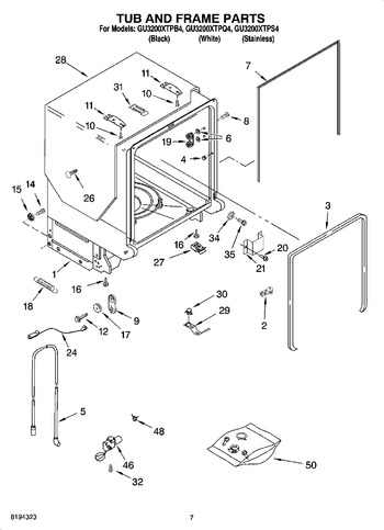 Diagram for GU3200XTPS4