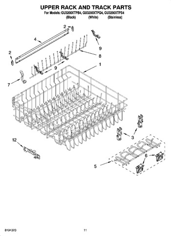 Diagram for GU3200XTPS4