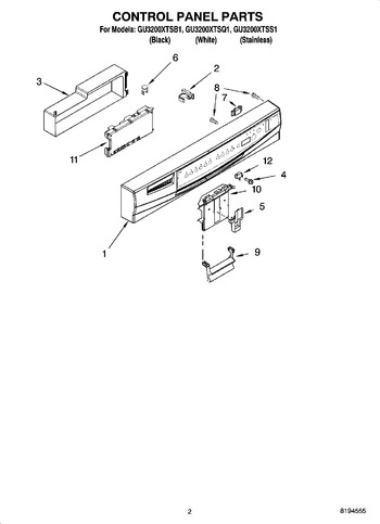 Diagram for GU3200XTSS1