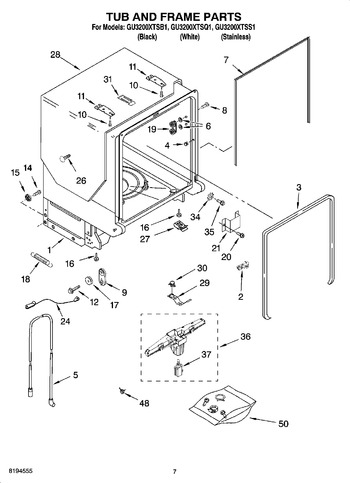 Diagram for GU3200XTSS1