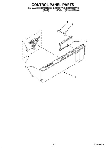 Diagram for GU3200XTVB0