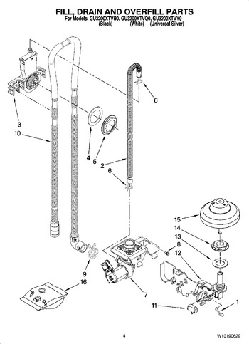 Diagram for GU3200XTVB0