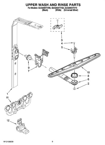 Diagram for GU3200XTVB0