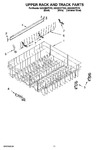 Diagram for 09 - Upper Rack And Track Parts