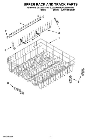 Diagram for GU3200XTVB0