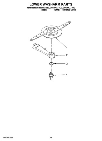 Diagram for GU3200XTVB0