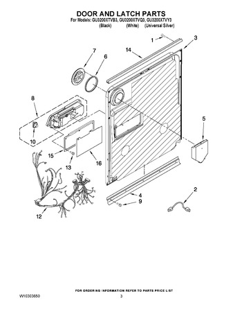 Diagram for GU3200XTVQ3