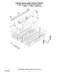 Diagram for 09 - Upper Rack And Track Parts